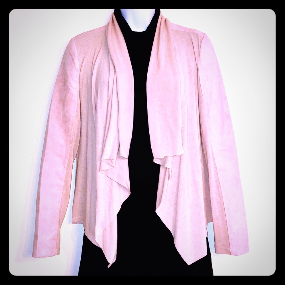 Shinestar Vegan Suede & Poly Jacket